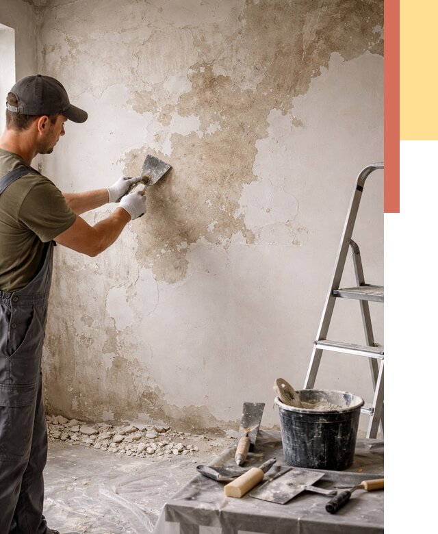 Снятие старой шпаклевки в изобильном от 1922 руб. — быстро и недорого | ОТДЕЛОЧНИК-Збл