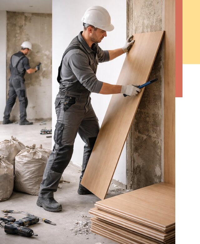 Демонтаж стеновых панелей в изобильном от 3636 руб. за м² быстро и недорого | ОТДЕЛОЧНИК-Збл