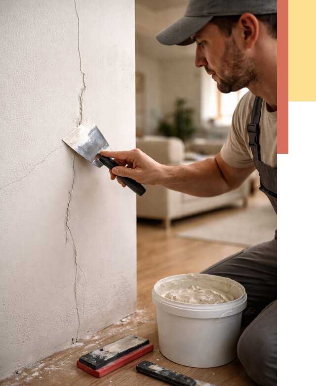 Заделка трещин и сколов в изобильном от 2545 руб. — быстро и недорого | ОТДЕЛОЧНИК-Збл