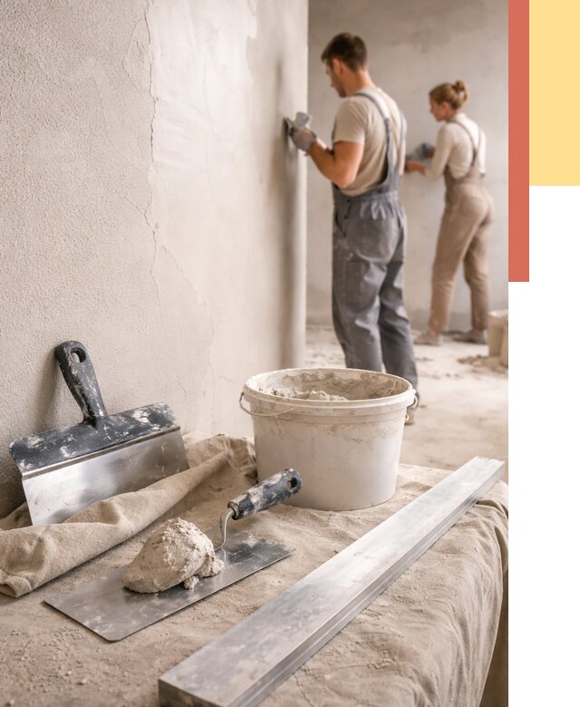 Штукатурка стен гипсовая в изобильном от 4675 руб/м2 — быстро и недорого | ОТДЕЛОЧНИК-Збл