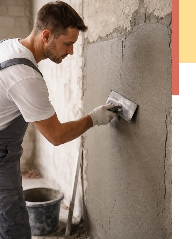 Штукатурка стен под плитку в изобильном от 4363 руб./м2 — выравнивание под плитку | ОТДЕЛОЧНИК-Збл