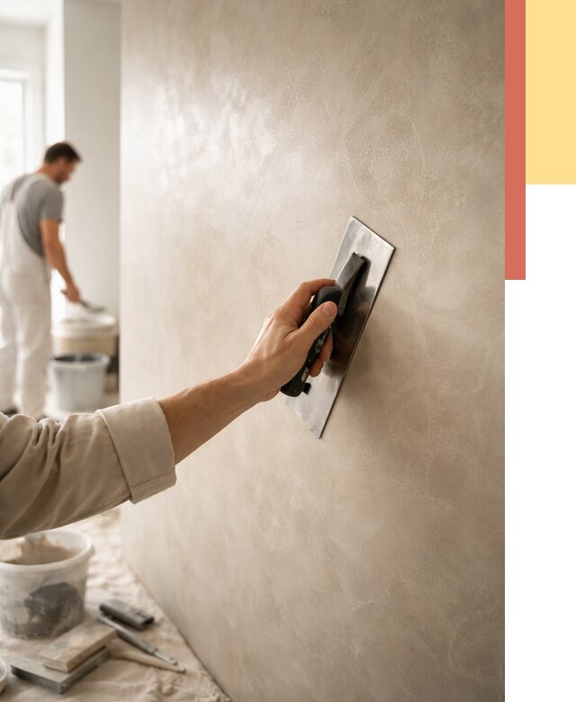 Венецианская штукатурка в изобильном от 3636 руб/м² — нанесение стен под ключ | ОТДЕЛОЧНИК-Збл