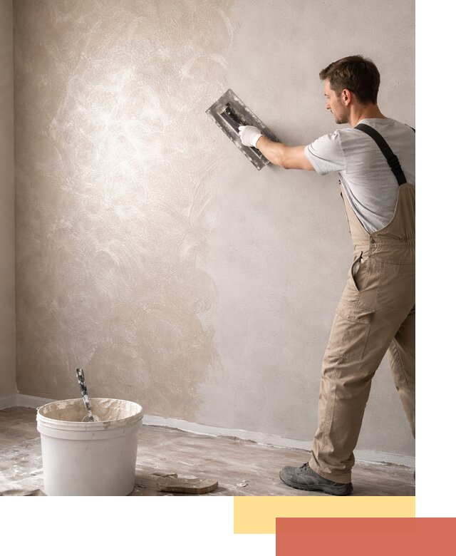 Декоративная штукатурка «Мокрый шелк» под ключ в изобильном