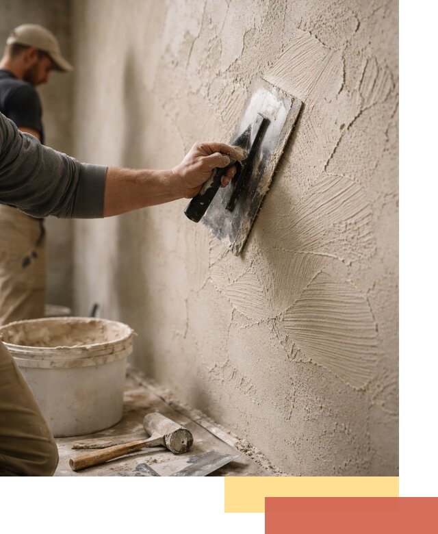 Фактурная штукатурка стен в изобильном — монтаж, отделка, реставрация