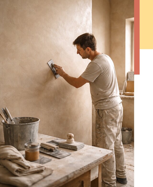 Марокканская штукатурка таделакт в изобильном под ключ от 4363 руб. | ОТДЕЛОЧНИК-Збл