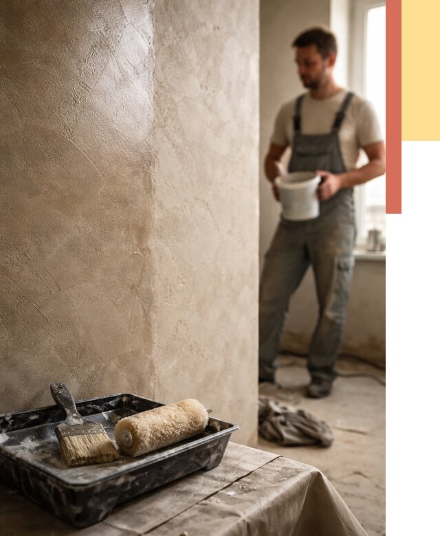 Нанесение воска на штукатурку в изобильном от 3636 руб. | Услуги ОТДЕЛОЧНИК-Збл