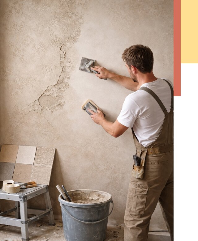 Ремонт декоративной штукатурки в изобильном от 4675 руб. под ключ | ОТДЕЛОЧНИК-Збл