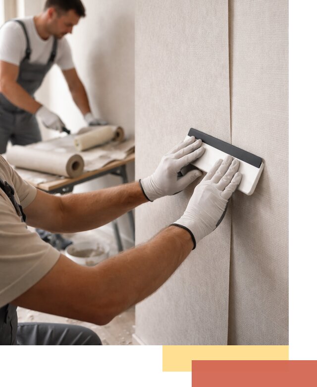 Поклейка обоев под покраску в изобильном профессионально и быстро