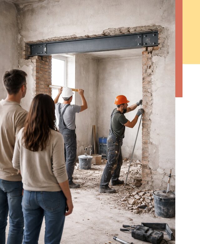 Усиление проема в стене в изобильном от 9869 руб. — усиление дверного проема металлоконструкцией | ОТДЕЛОЧНИК-Збл