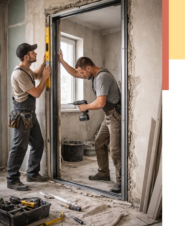 Закладка дверного проема в изобильном от 3636 руб. — быстро и недорого | ОТДЕЛОЧНИК-Збл