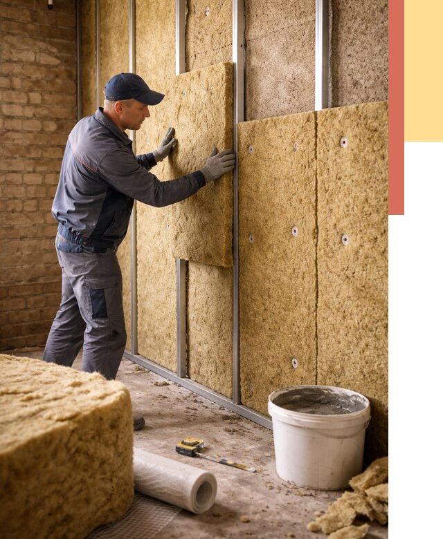 Утепление стен минватой в изобильном от 1402 руб./м2 — недорого и быстро | ОТДЕЛОЧНИК-Збл