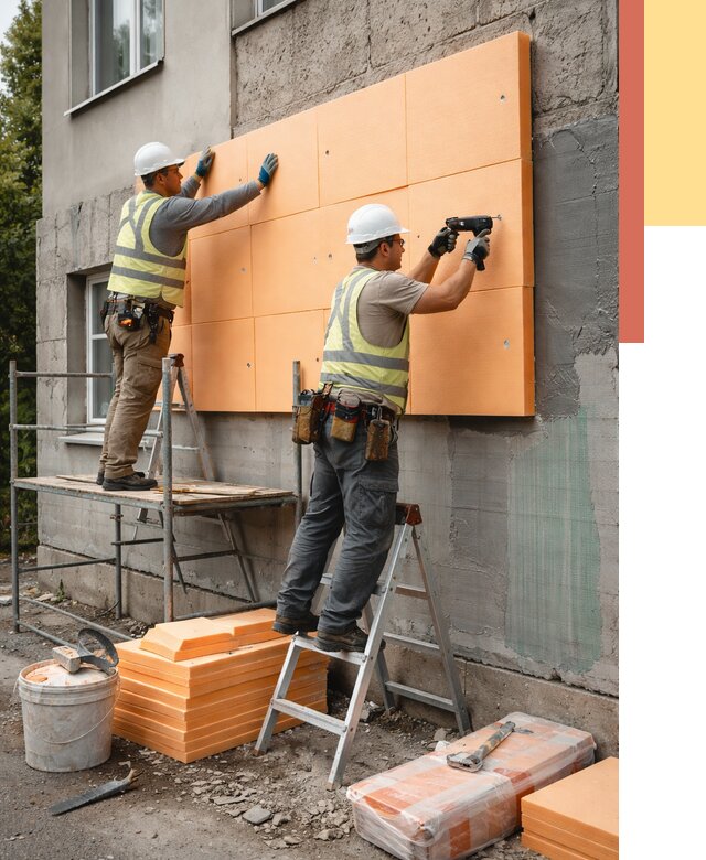 Утепление стен пеноплексом в изобильном от 1922 руб./м2 — быстро и недорого | ОТДЕЛОЧНИК-Збл