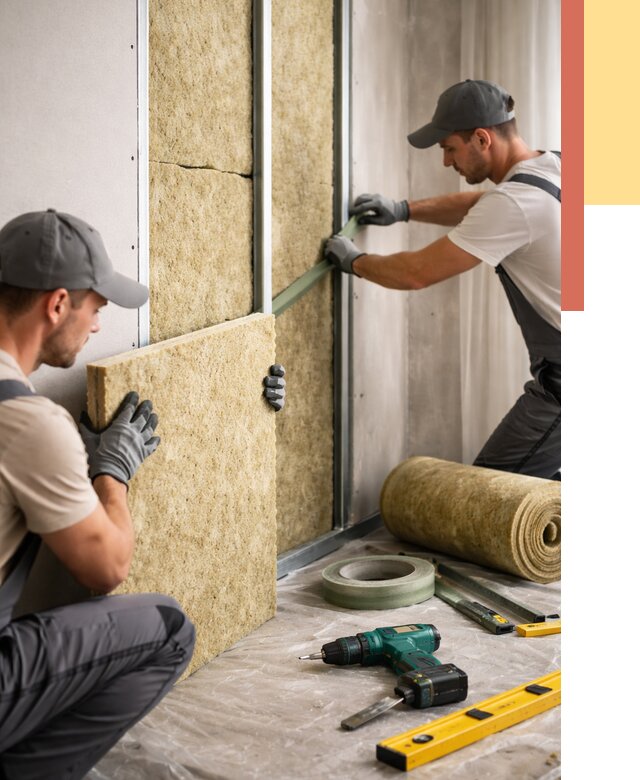 Шумоизоляция стен в изобильном под ключ от 1922 руб. | ОТДЕЛОЧНИК-Збл