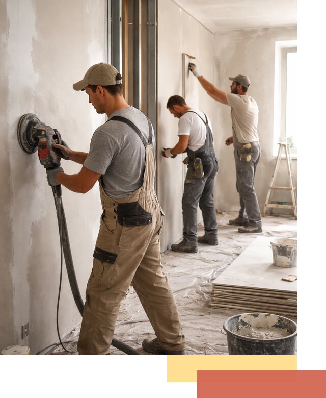 Профессиональная отделка стен в изобильном качественно и в срок