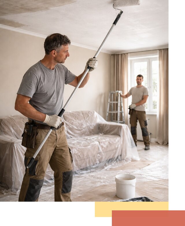 Грунтовка потолка в изобильном — подготовка под покраску и отделку