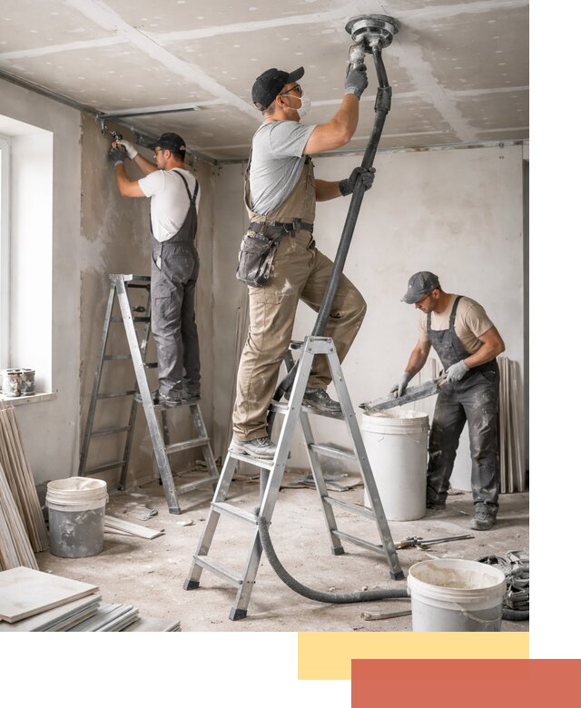 Ремонт потолка из гипсокартона в изобильном: быстрый и качественный монтаж